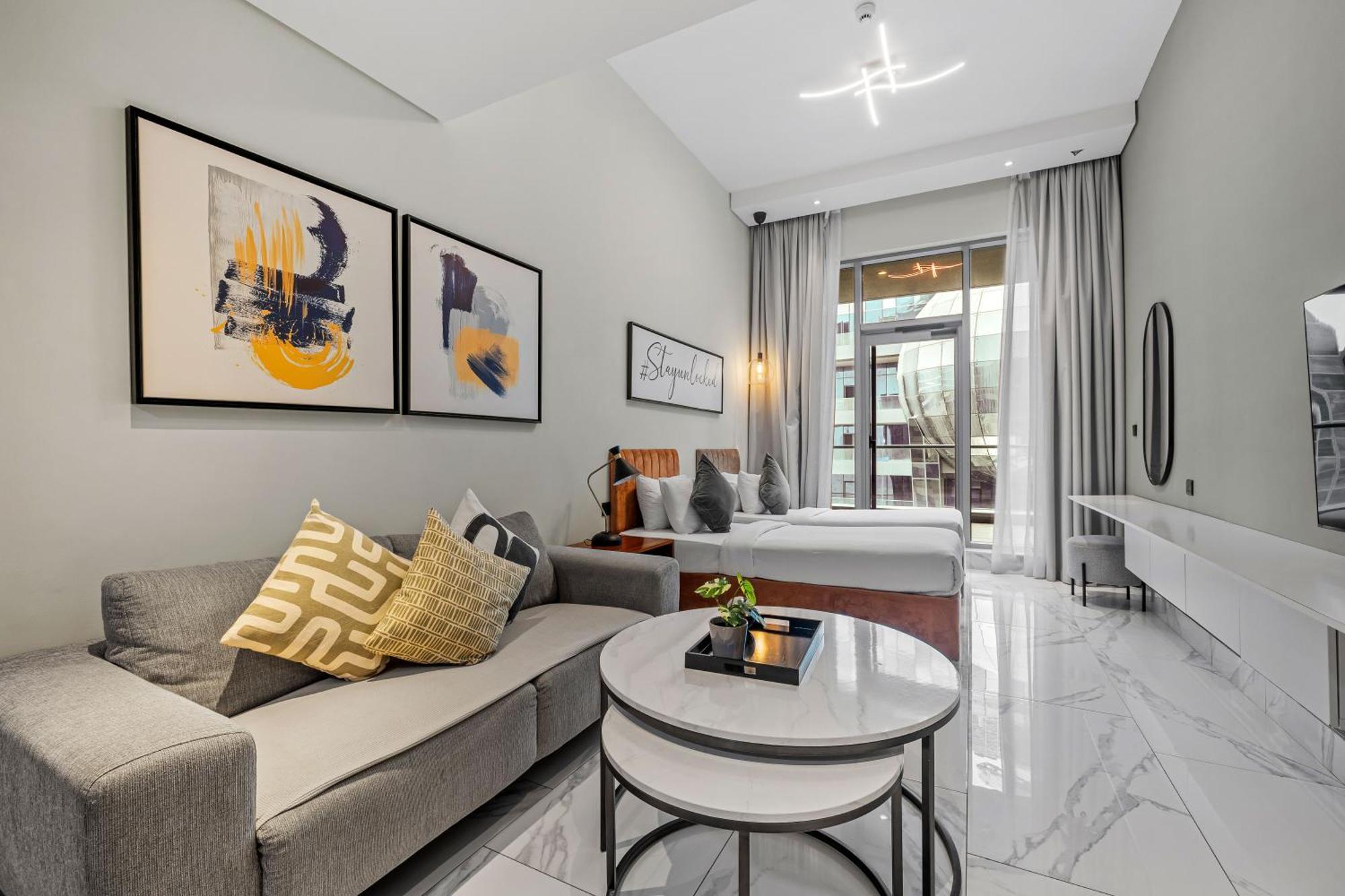 Apartament Unlock J One Downtown Dubaj Zewnętrze zdjęcie